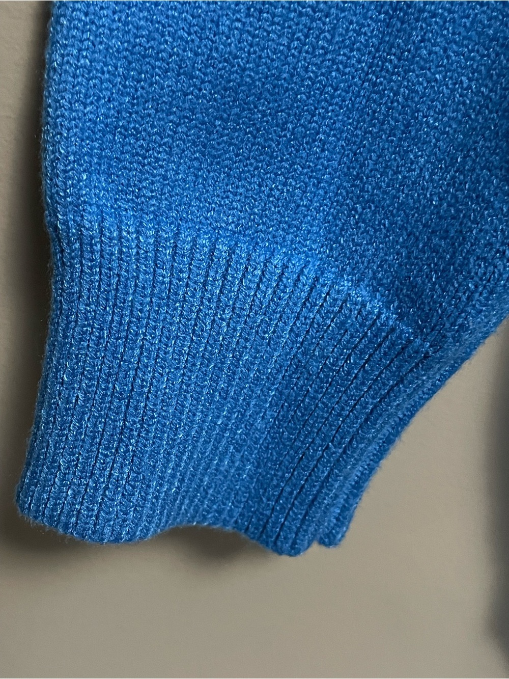 Disney Scrooge Monobrend Blue Turtleneck Sweater Oversized Women’s Medium - Picture 5 of 14